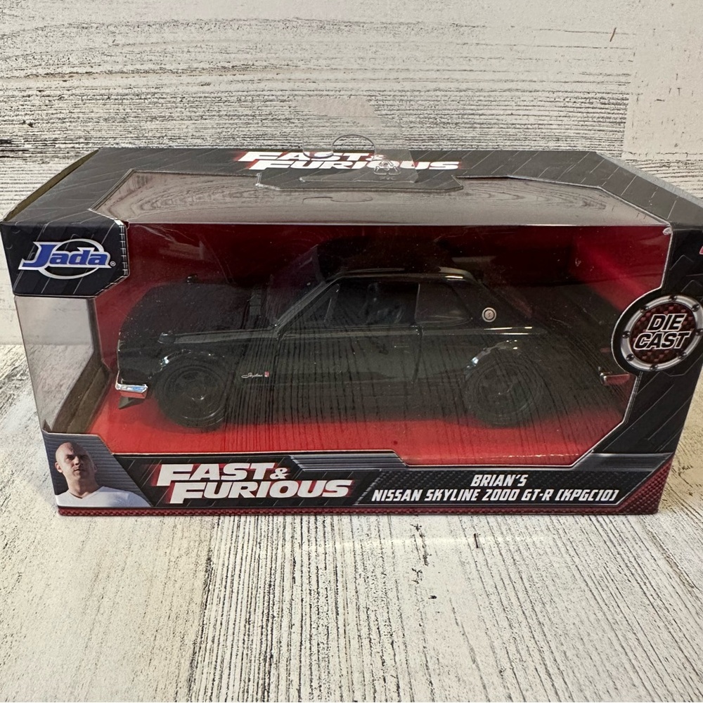 Jada Fast & Furious Brian's Nissan Skyline 2000 GT-R NEW